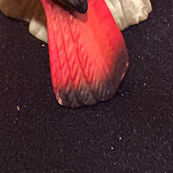 Vintage LEFTON CHINA Cardinals Figurine on Branch Egg Nest Collection 02203 - Picture 10 of 10